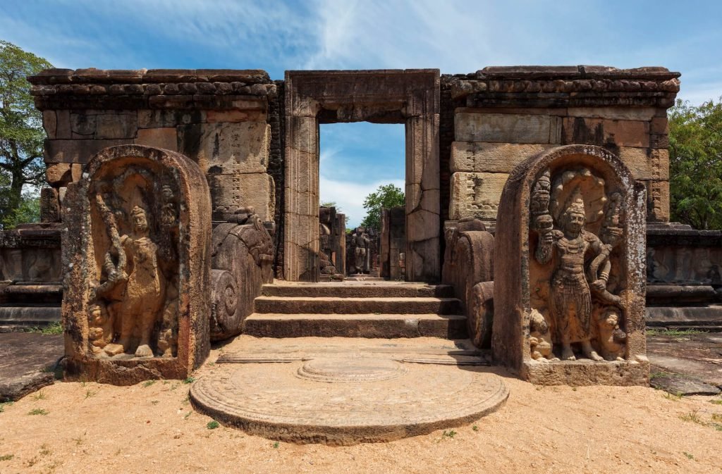 Ruins In Quadrangle Group In Ancient City Pollonar